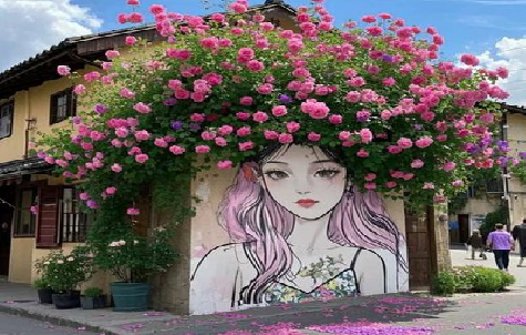 永平怎么设计网红打卡墙绘