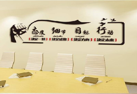 永平企业文化墙主要展示什么？