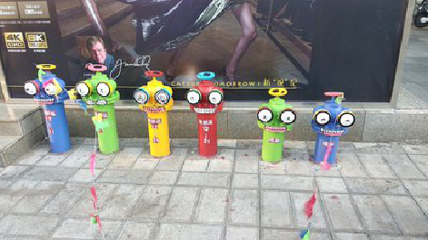 永平商业区彩绘