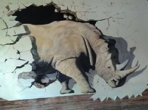 永平在墙绘中，如何绘制3D效果？