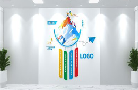 永平公司企业形象墙的工艺材料有哪些？