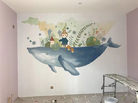 永平手绘墙的特点及优势。